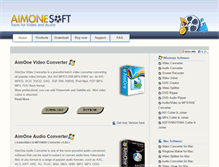 Tablet Screenshot of aimonesoft.com